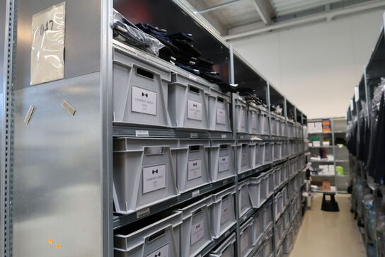 6 fag lagerreoler BITO SV 400 uden indhold