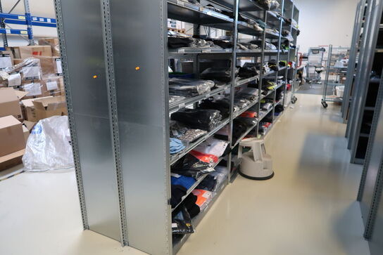 10 fag lagerreoler BITO SV 400 uden indhold