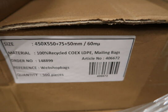 Palle med fragtposer