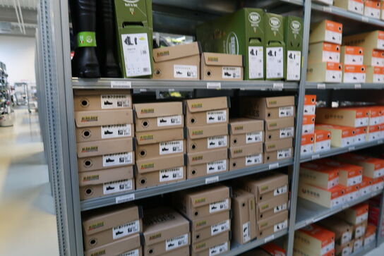 8 fag lagerreoler BITO SV 400 uden indhold