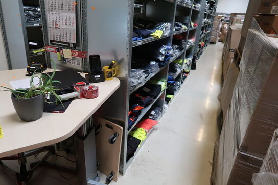 6 fag lagerreoler BITO SV 400 uden indhold