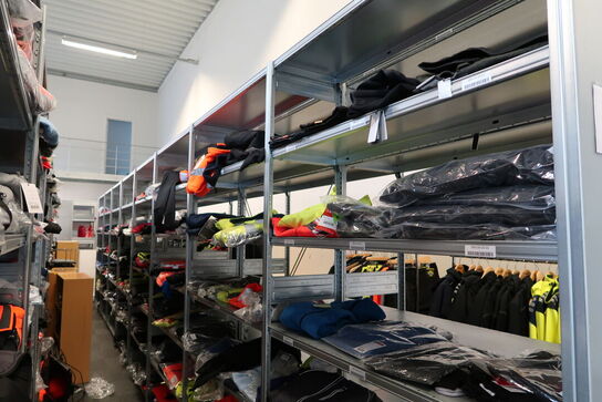 8 fag lagerreoler BITO SV 400 uden indhold