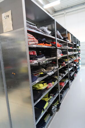 6 fag lagerreoler BITO SV 400 uden indhold