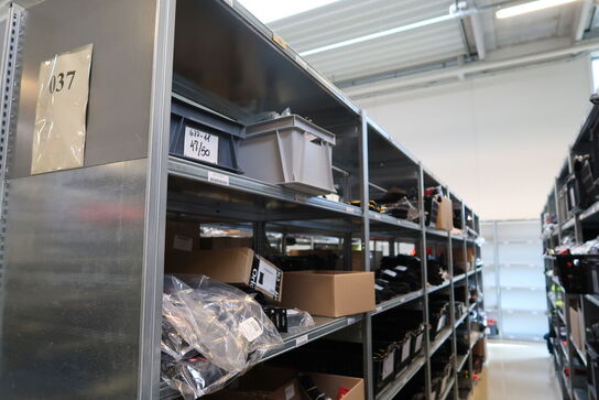 6 fag lagerreoler BITO SV 400 uden indhold