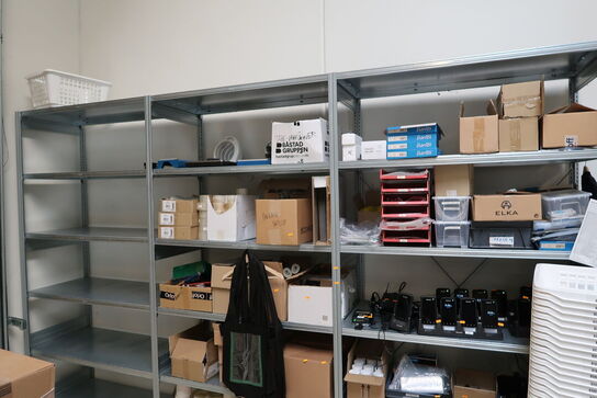 3 fag lagerreoler BITO SV 400 uden indhold