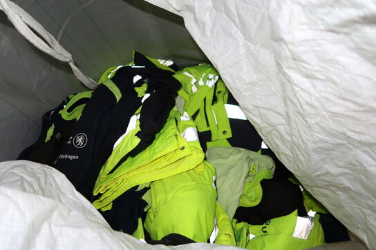 Bigbag med div. Arbejdstøj