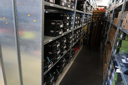 8 fag lagerreoler BITO SV 400 uden indhold