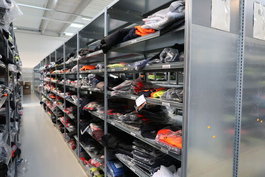 8 fag lagerreoler BITO SV 400 uden indhold