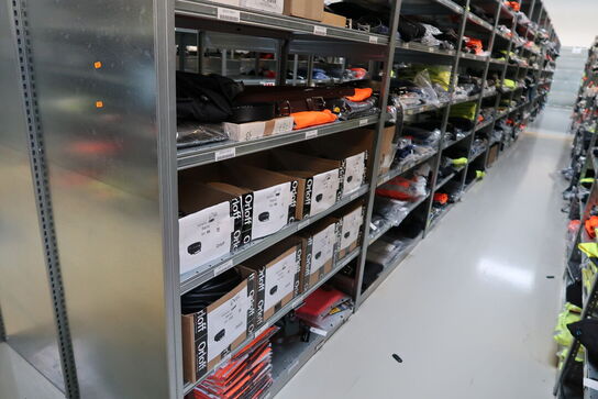 8 fag lagerreoler BITO SV 400 uden indhold