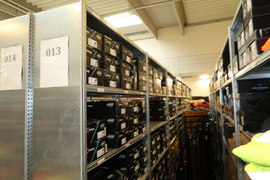 8 fag lagerreoler BITO SV 400 uden indhold