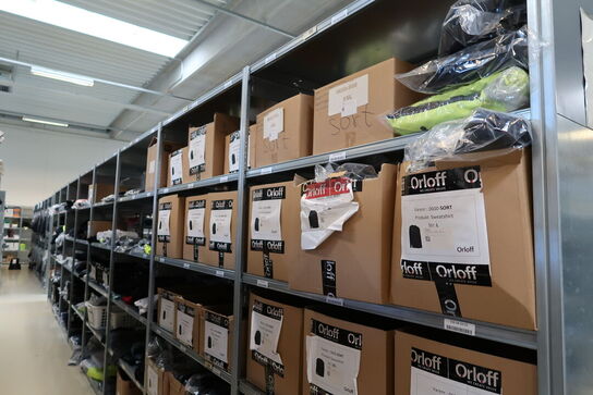 8 fag lagerreoler BITO SV 400 uden indhold