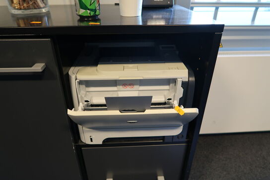 Håndholdsscanner HONEYWELL med ladestation samt printer HP LaserKet P2055dn