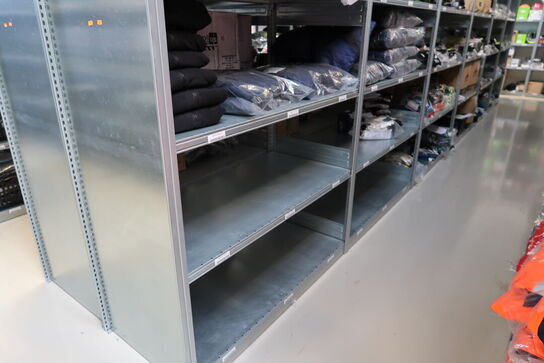 6 fag lagerreoler BITO SV 400 uden indhold