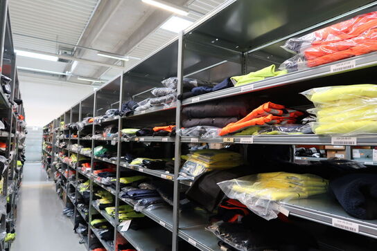 8 fag lagerreoler BITO SV 400 uden indhold