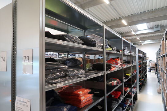 8 fag lagerreoler BITO SV 400 uden indhold