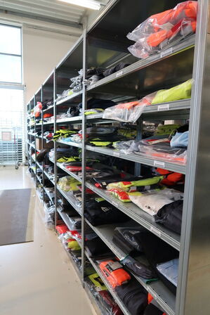 6 fag lagerreoler BITO SV 400 uden indhold