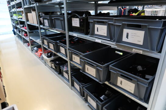 6 fag lagerreoler BITO SV 400 uden indhold