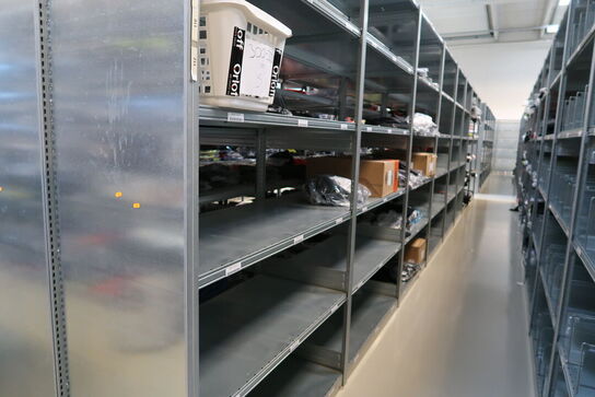 8 fag lagerreoler BITO SV 400 uden indhold