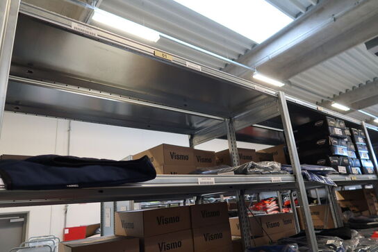 10 fag lagerreoler BITO SV 400 uden indhold