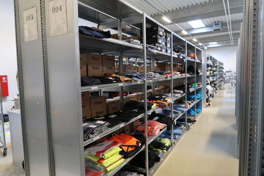 10 fag lagerreoler BITO SV 400 uden indhold