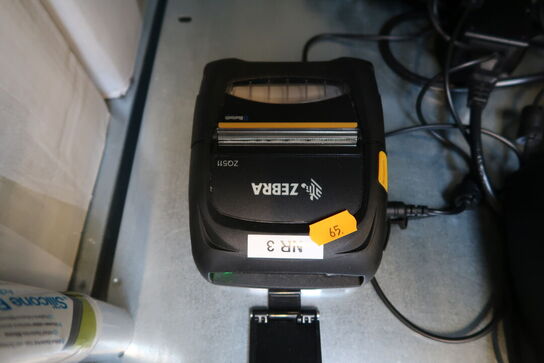 Labelprinter ZEBRA ZQ511 samt håndholdsscanner HONEYWELL
