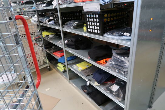 6 fag lagerreoler BITO SV 400 uden indhold