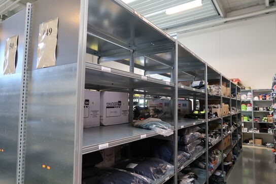 6 fag lagerreoler BITO SV 400 uden indhold