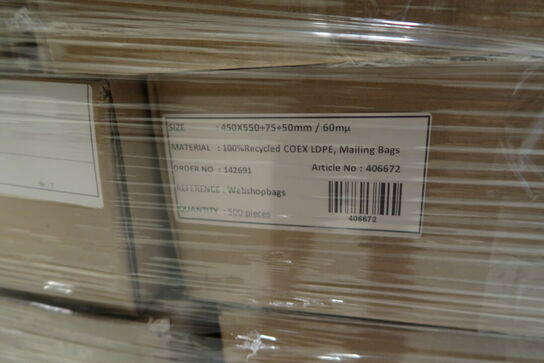 Palle med fragtposer