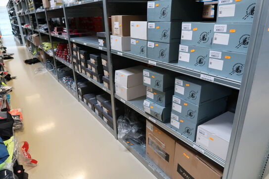 8 fag lagerreoler BITO SV 400 uden indhold