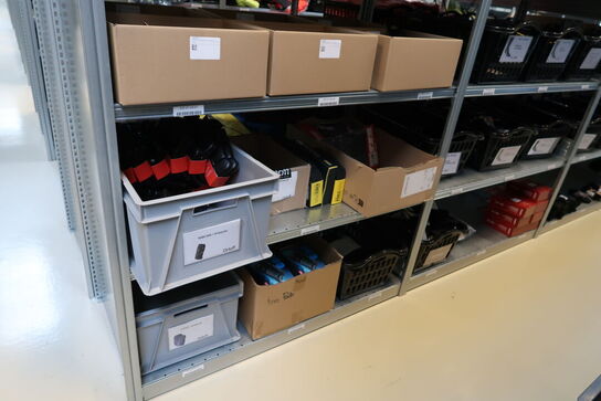 6 fag lagerreoler BITO SV 400 uden indhold