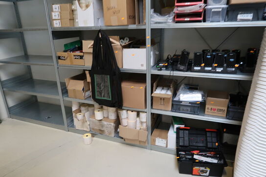 3 fag lagerreoler BITO SV 400 uden indhold