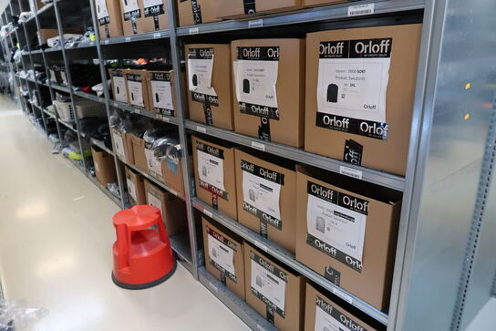 8 fag lagerreoler BITO SV 400 uden indhold