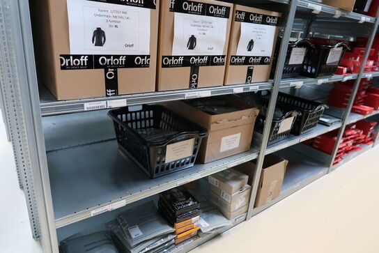 6 fag lagerreoler BITO SV 400 uden indhold