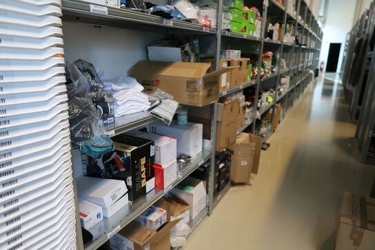 13 fag lagerreoler BITO SV 400 uden indhold