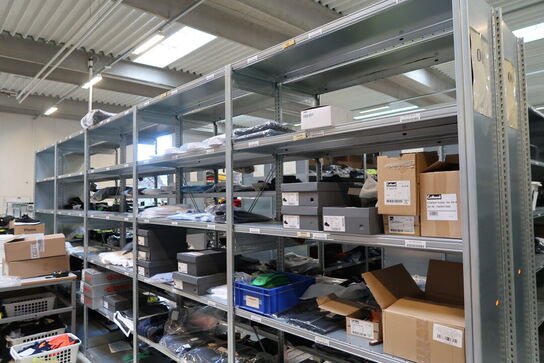 10 fag lagerreoler BITO SV 400 uden indhold