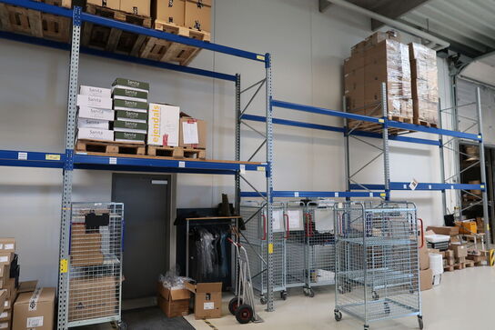 6 fag pallereoler uden indhold