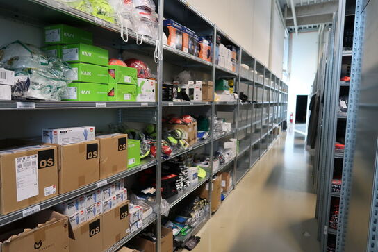 13 fag lagerreoler BITO SV 400 uden indhold