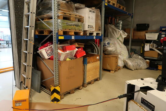 2 fag pallereoler uden indhold