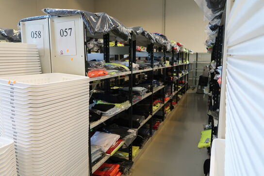 16 stk. lagerreoler uden indhold