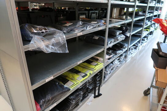 6 fag lagerreoler BITO SV 400 uden indhold