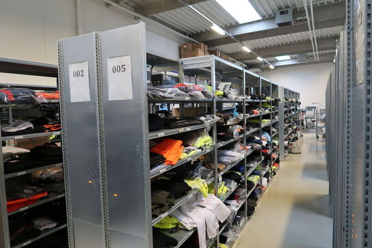 10 fag lagerreoler BITO SV 400 uden indhold