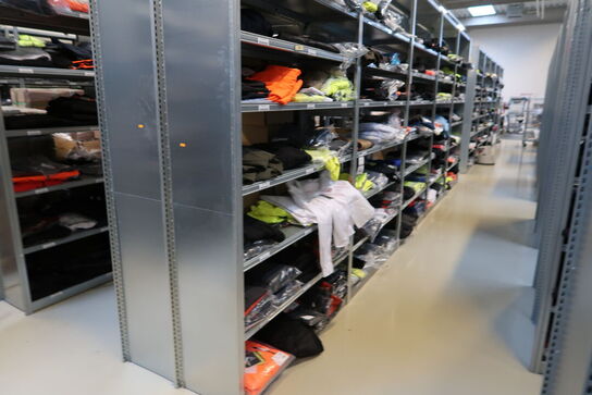 10 fag lagerreoler BITO SV 400 uden indhold