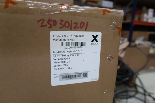 Inverter SOLAX X3-Hybrid-8.0-D