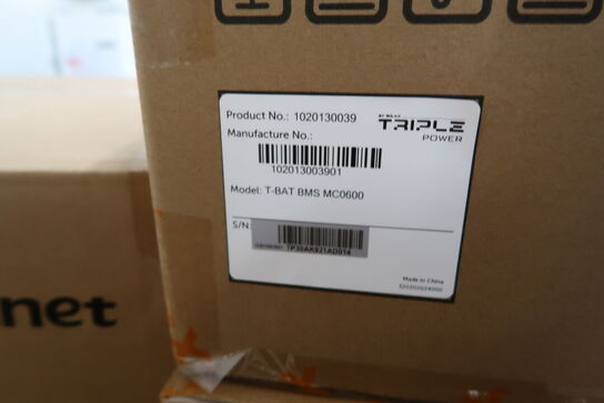 Batteri SOLAX LFT Rechargeable Battery System T-BAT BMS MC0600