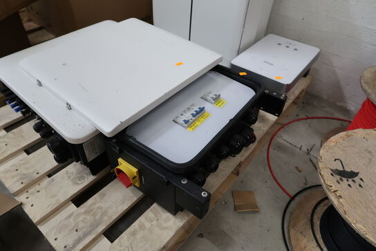 Palle med inverter SOLAX, batteri SOLAX m.m.