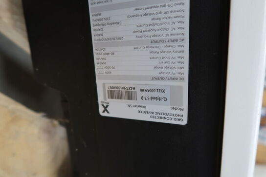 Inverter SOLAX X1-Hybrid-3.7-D