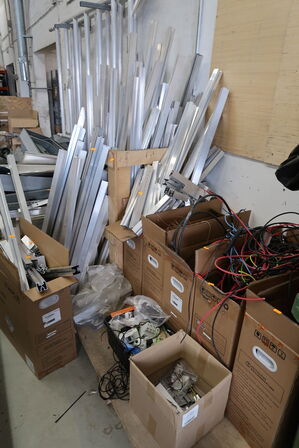 Div. Kabelskrot samt aluskinner