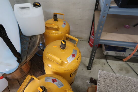 3 stk. gasflasker