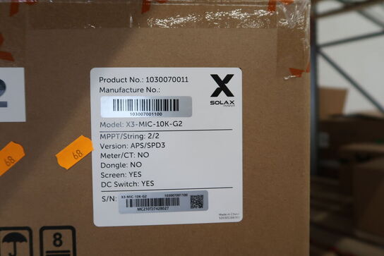 Inverter SOLAX X3-MIC-10K-G2