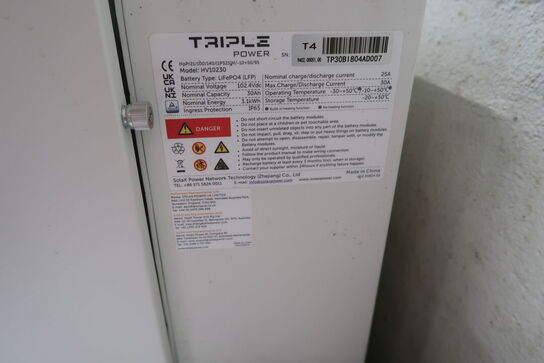 Palle med inverter SOLAX, batteri SOLAX m.m.